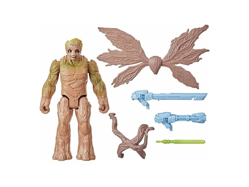Figurine des Gardiens de la Galaxie volume 3 de Groot Bataille et explosion Hasbro F6873 