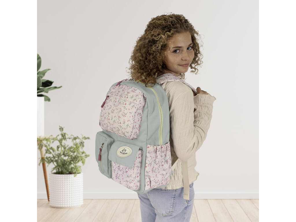 Sac à Dos Scolaire Multipoches Provenza DeCuevas 10345