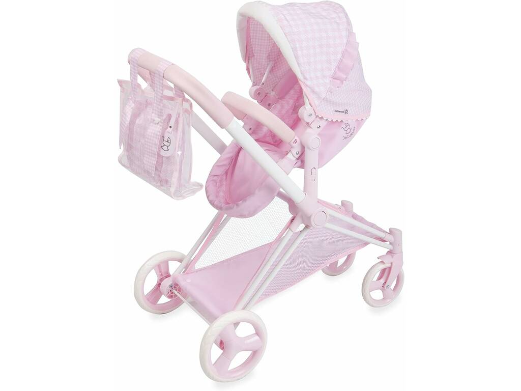Passeggino pieghevole per bambole 3 in 1 Niza Decuevas 81746