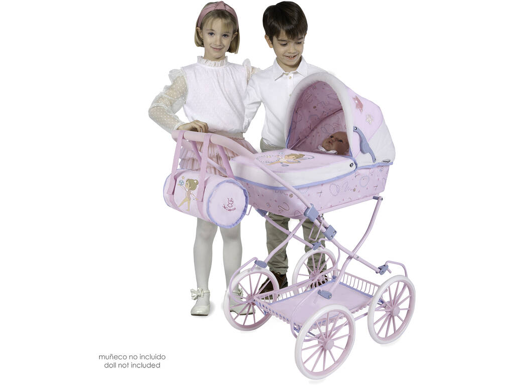 Poussette de Poupées Pliable Gala DeCuevas 80051