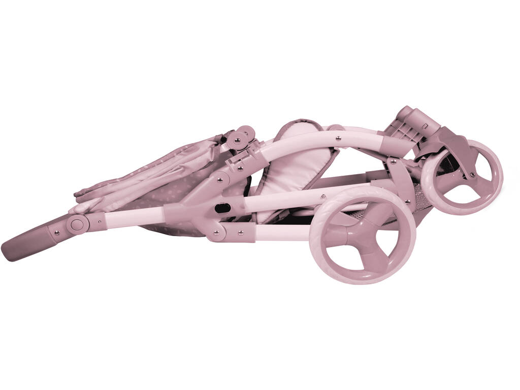 Gala Decuevas 3 en 1 chariot pliable pour poupées 81651