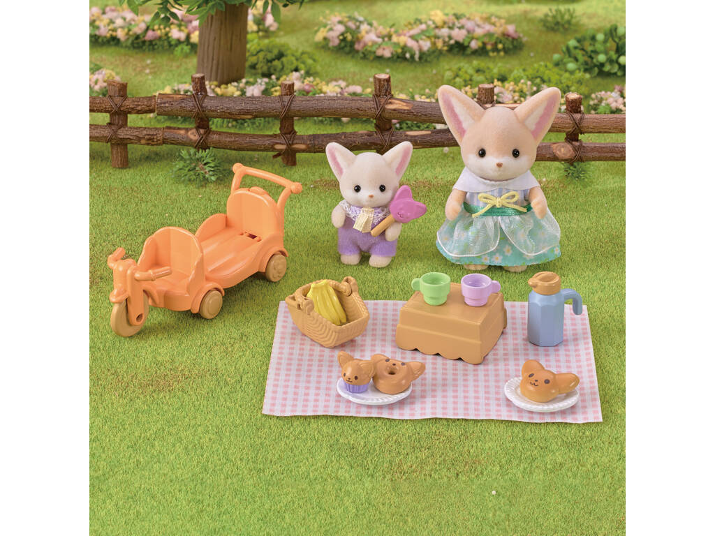 Sylvanian Families Set Pic-nic Fratelli Volpe del Deserto Epoch Para Imaginar 5698