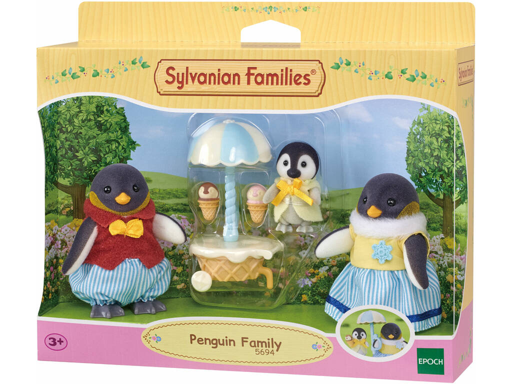 Sylvanian Families Famille de pingouins Epoch Imagination 5694