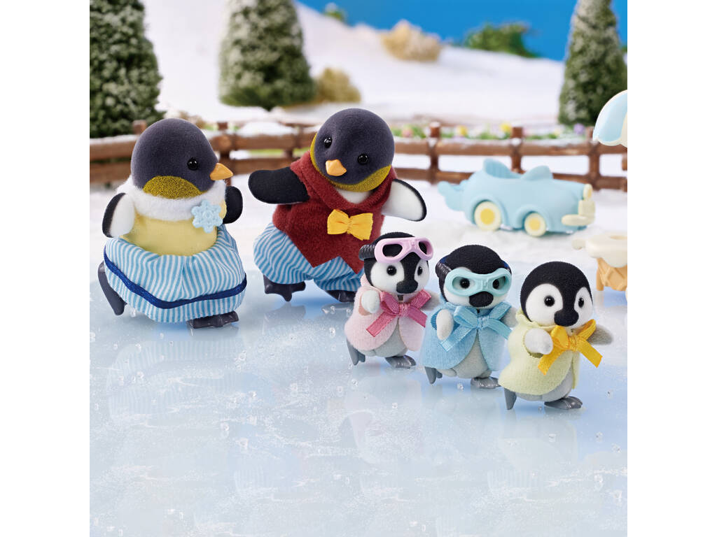 Sylvanian Families Famille de pingouins Epoch Imagination 5694