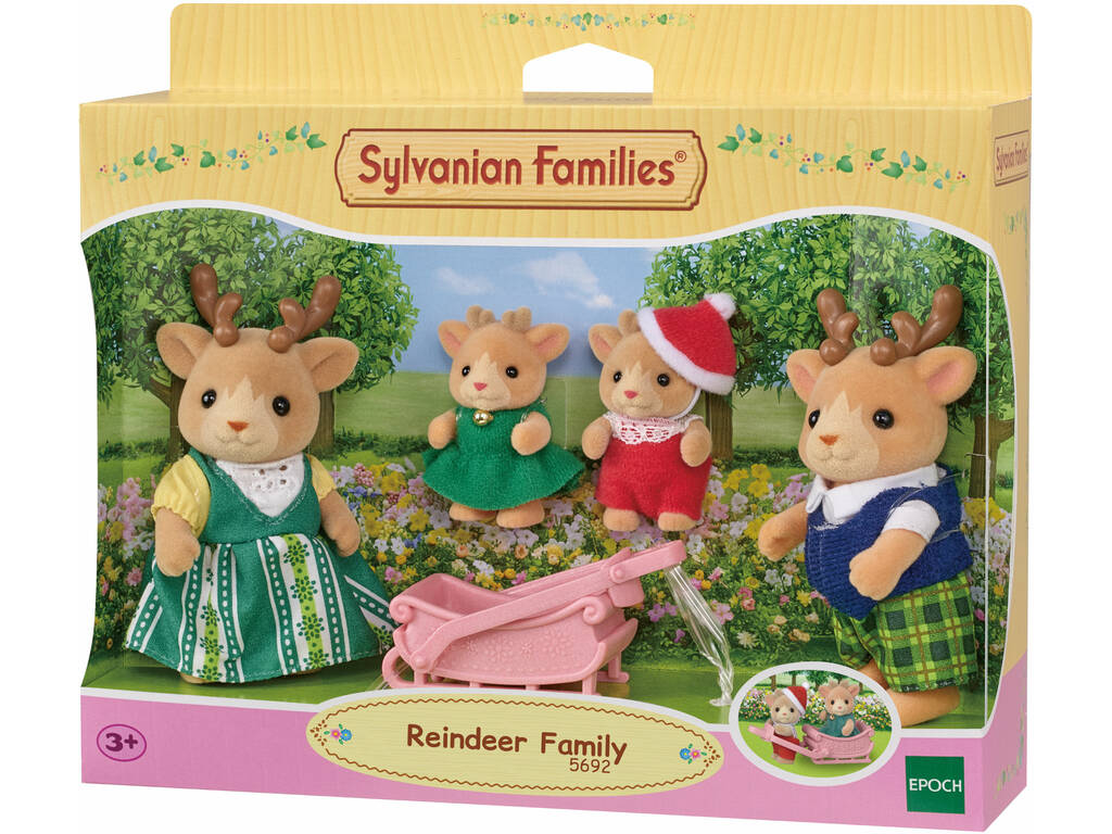 Sylvanian Families Epoch Epoch Reindeer Family To Imagine 5692