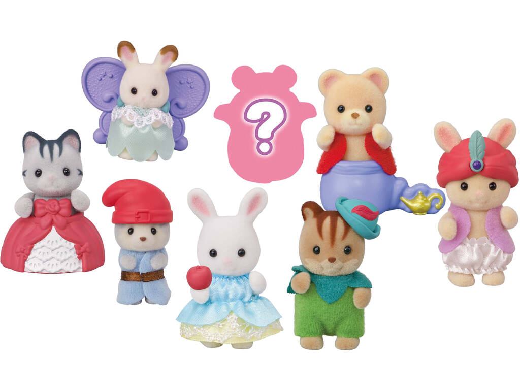Sylvanian Families Bolsas Bebé Surpresa Edição Contos de Fadas Epoch Para Imaginar 5699