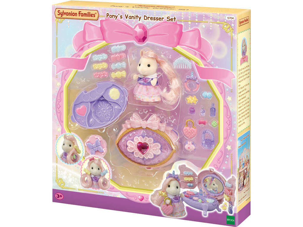 Sylvanian Families Set toeletta dei pony Epoch Para Imaginar 5704