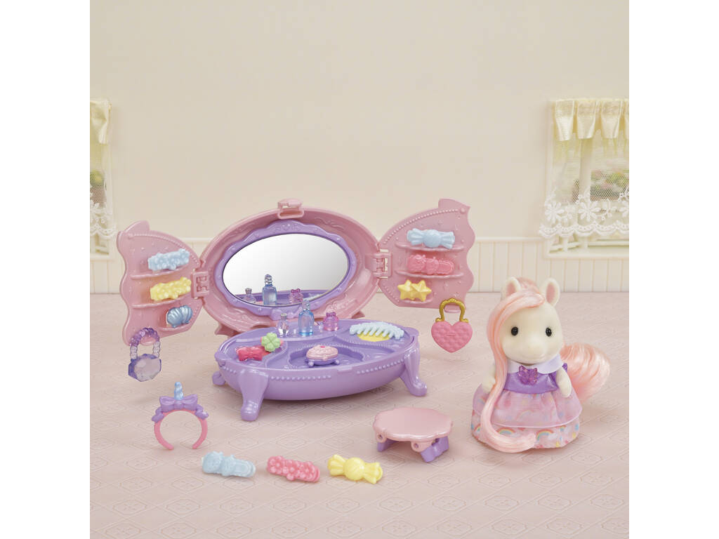 Sylvanian Families Set toeletta dei pony Epoch Para Imaginar 5704