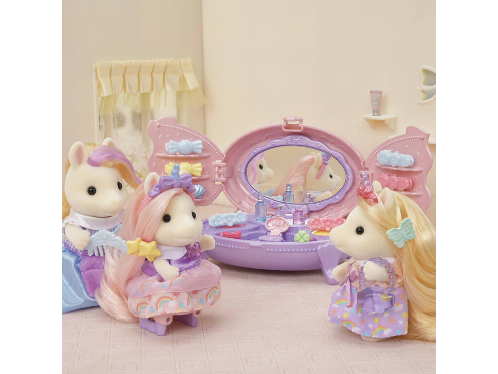 Sylvanian Families Set toeletta dei pony Epoch Para Imaginar 5704