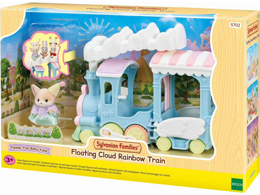 Sylvanian Families Epoch Cloud Rainbow Train pour l'imagination 5702