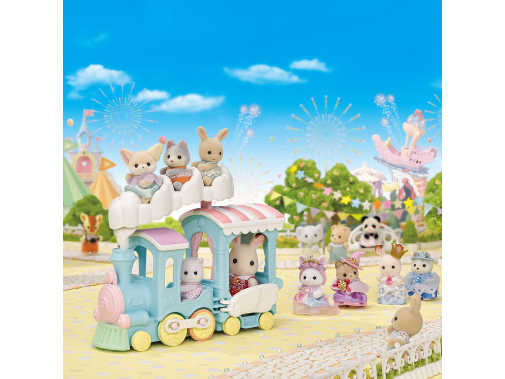 Sylvanian Families Epoch Cloud Rainbow Train pour l'imagination 5702