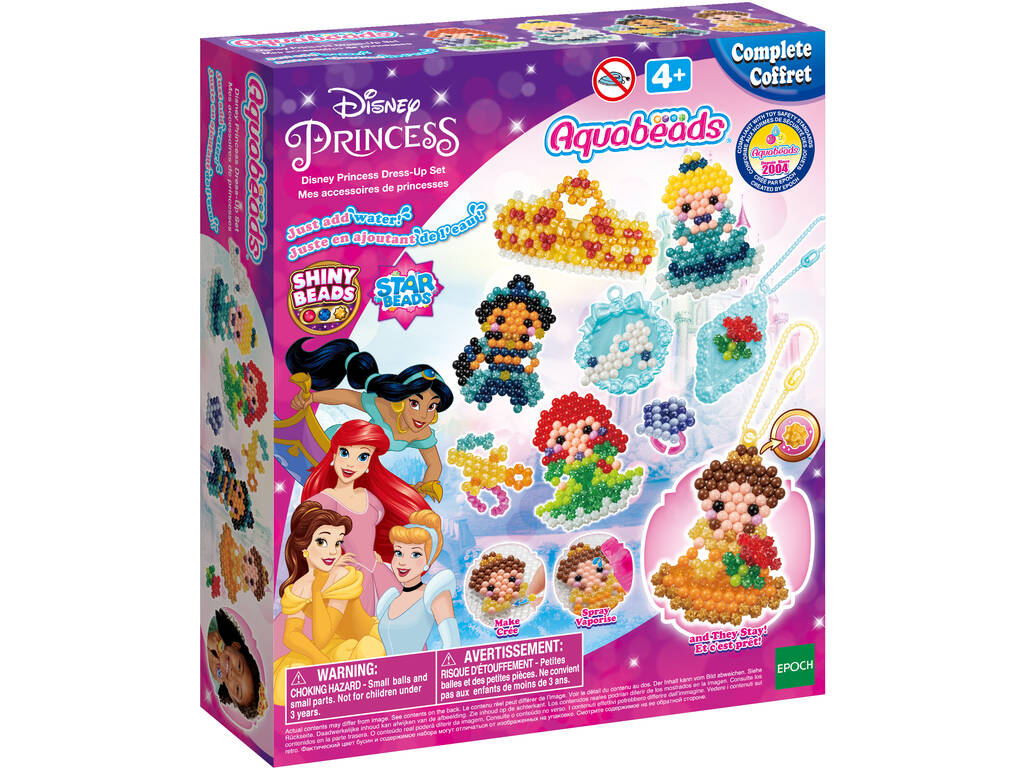 Aquabeads Principesse Disney Set di vestiti Epoch Para Imaginar 31997