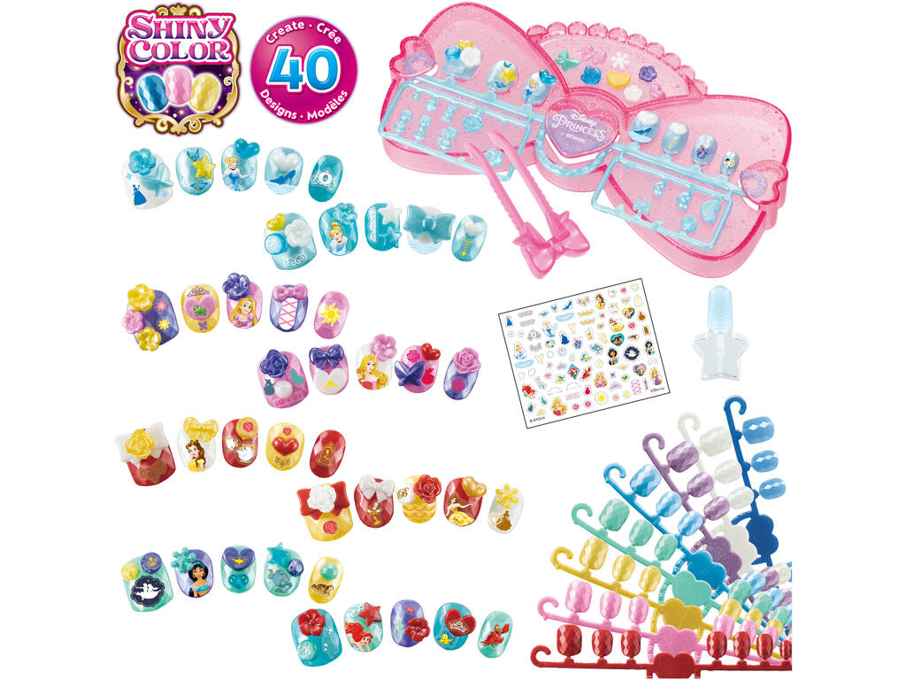 Aquabeads Studio di Manicure Principesse Disney Epoch Per Immaginare 35006