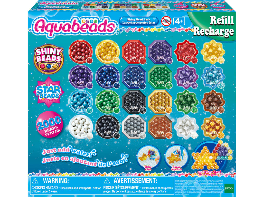 Aquabeads Pack di perline brillanti Epoch Para Imaginar 31995