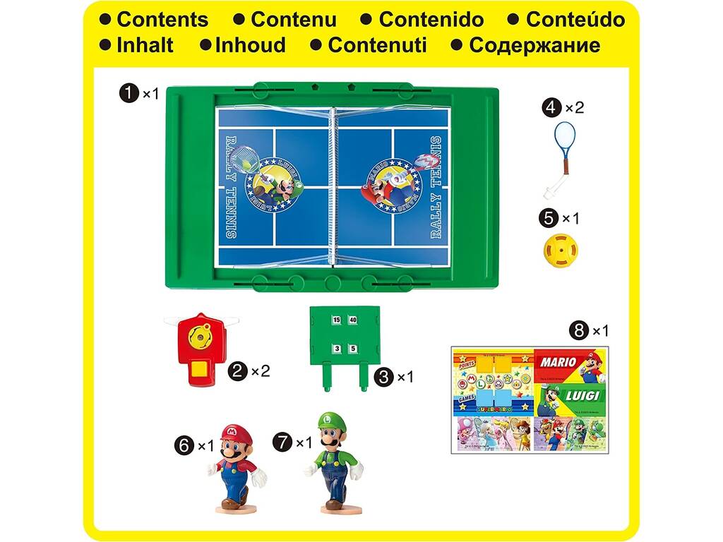 Super Mario Gioco Rally Tennis Epoch Para Imaginar 7434