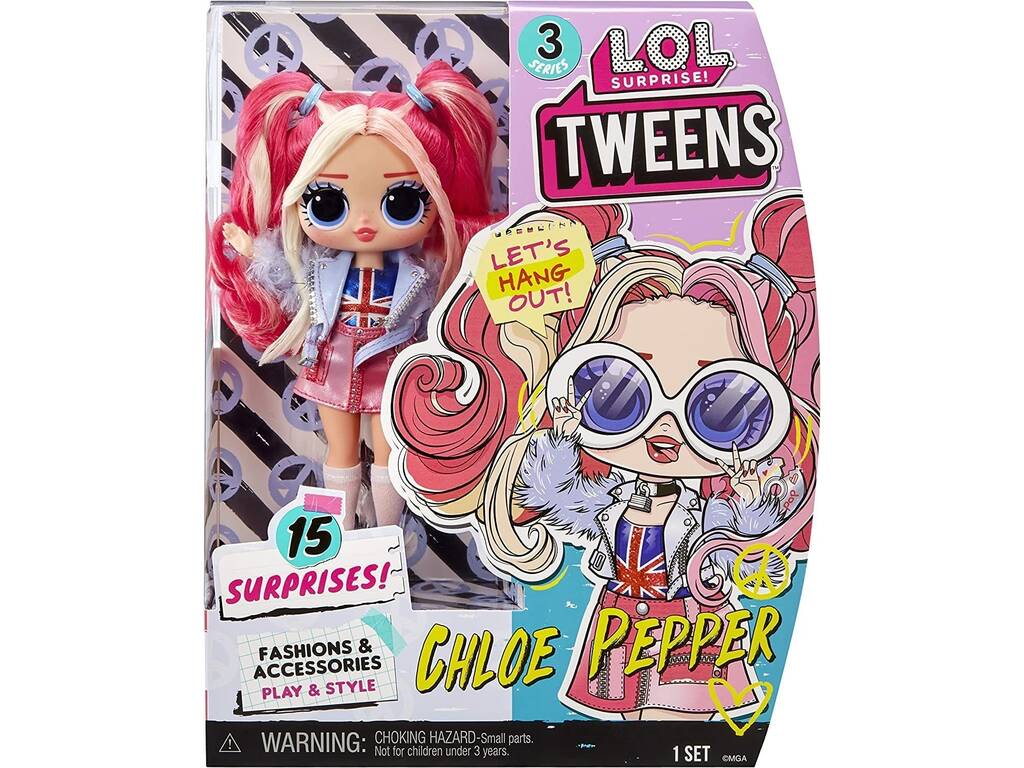 LOL Surprise Tweens Serie 3 Muñeca Chloe Pepper MGA 584056