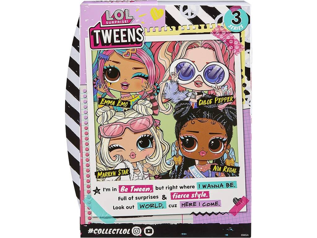 LOL Surprise Tweens Serie 3 Muñeca Chloe Pepper MGA 584056