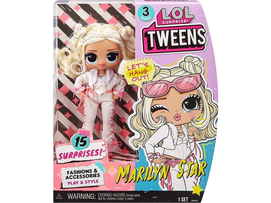 LOL Surprise Tweens Series 3 Marilyn Star Doll MGA 584063