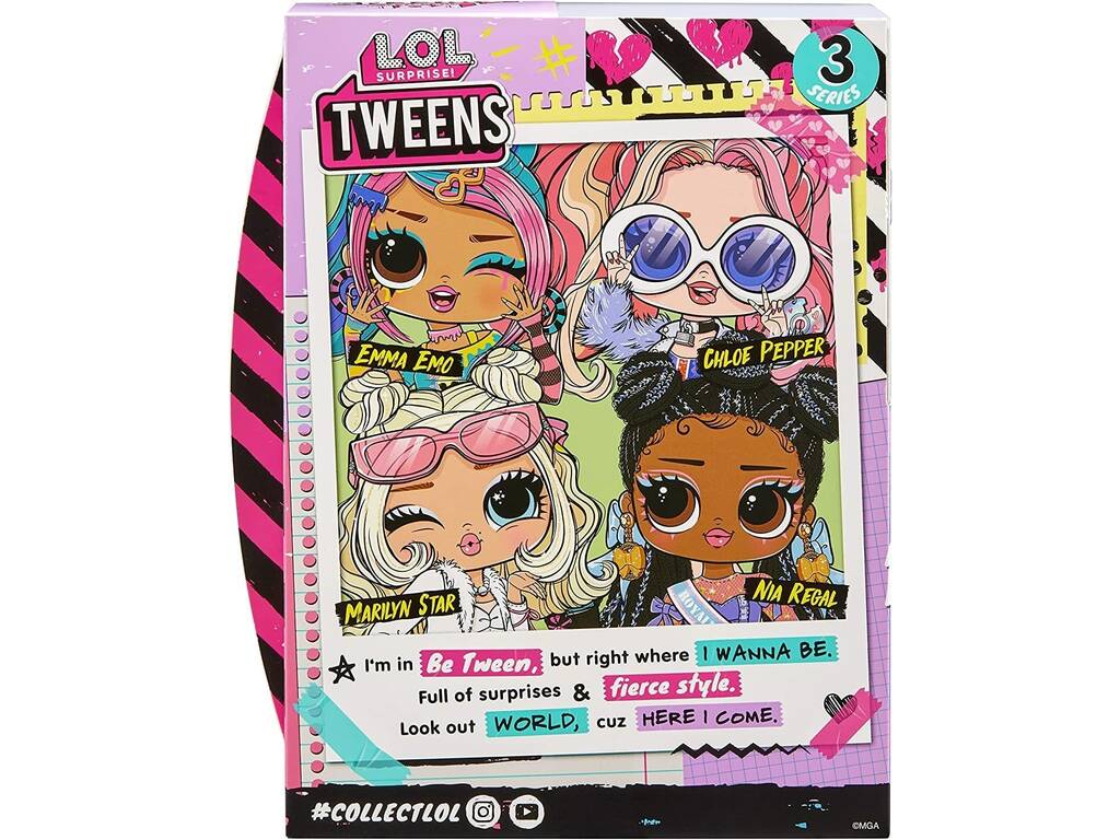 LOL Surprise Tweens Serie 3 Bambola Emma Emo MGA 584070