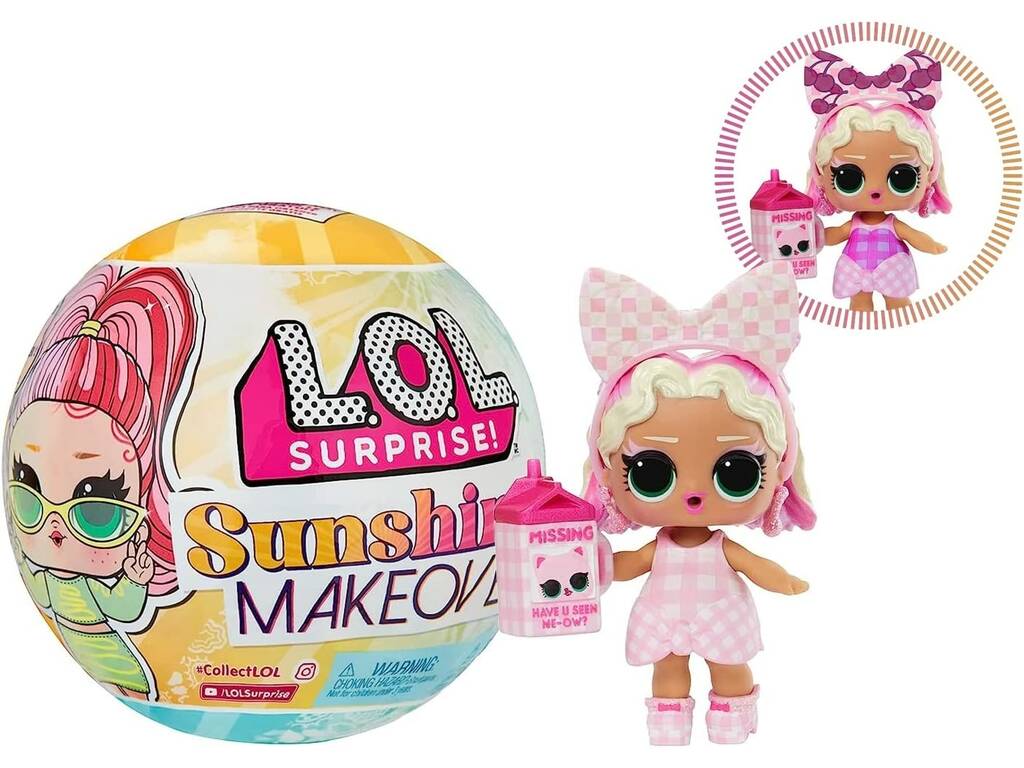 LOL Surprise Bambola Sunshine Makeover MGA 589396