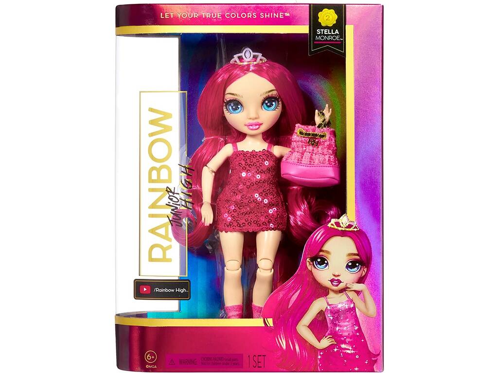 Rainbow High Junior Serie 2 Muñeca Stella Monroe MGA 583004