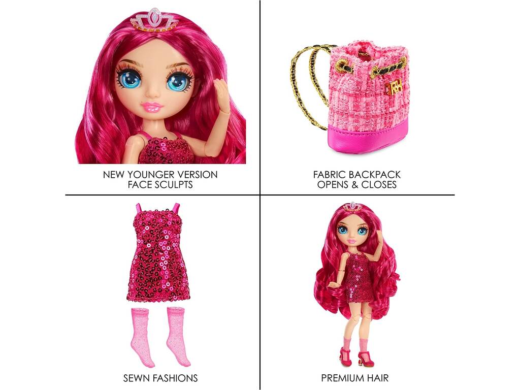 Rainbow High Junior Serie 2 Muñeca Stella Monroe MGA 583004