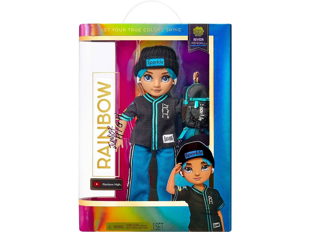 Rainbow High Junior Series 2 Poupée River Kendal MGA 582991