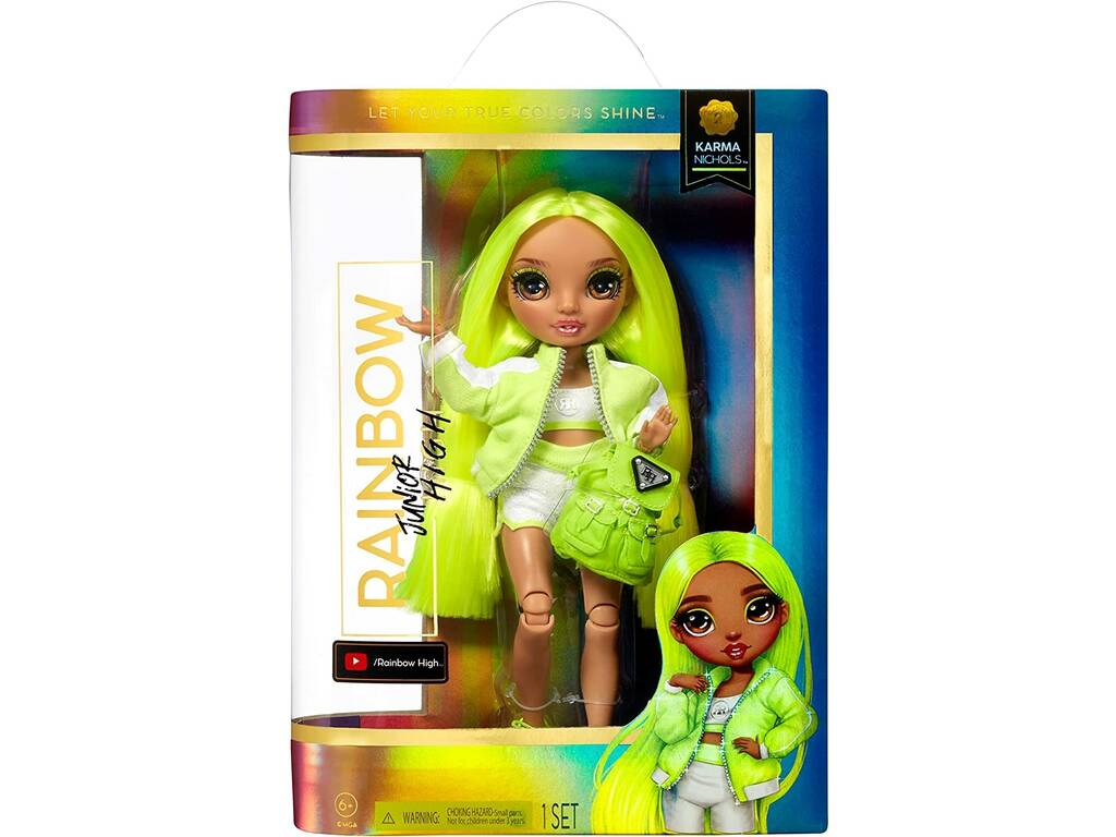 Poupée junior Rainbow High série 2 Karma Nichols MGA 582977
