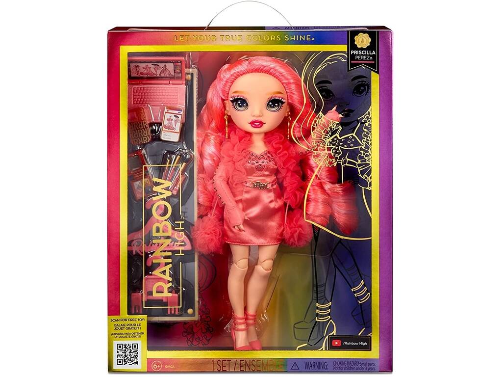 Rainbow High Serie 5 Boneca Priscilla Perez MGA 583110