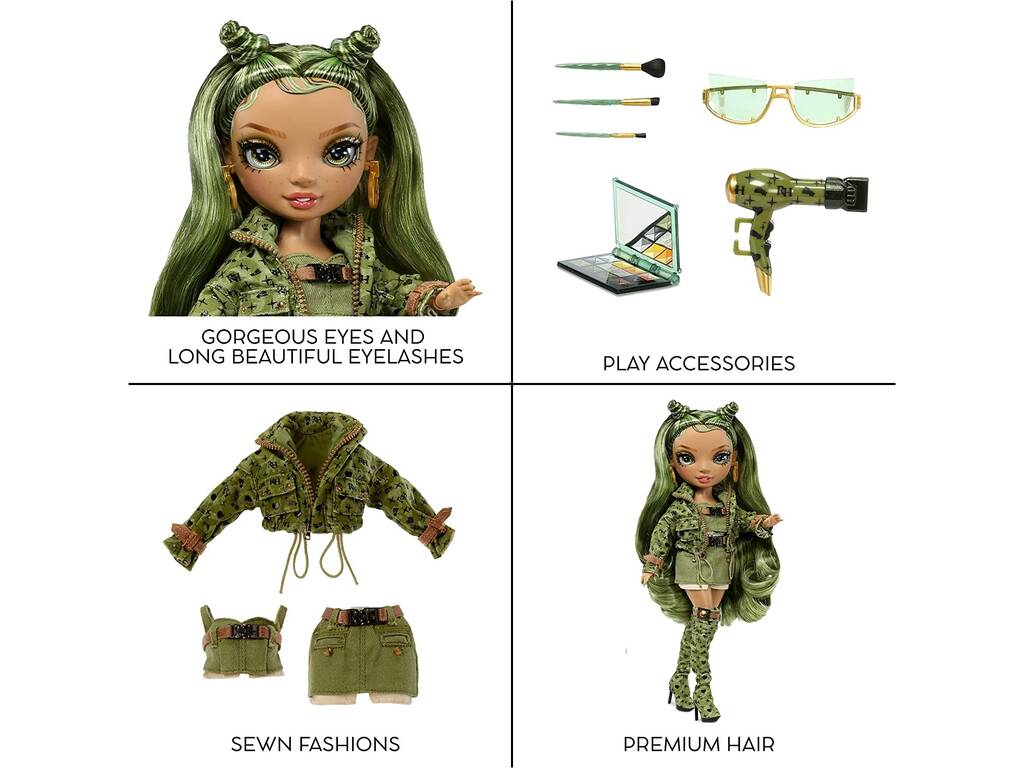 Rainbow High Serie 5 Bambola Olivia Woods MGA 583141