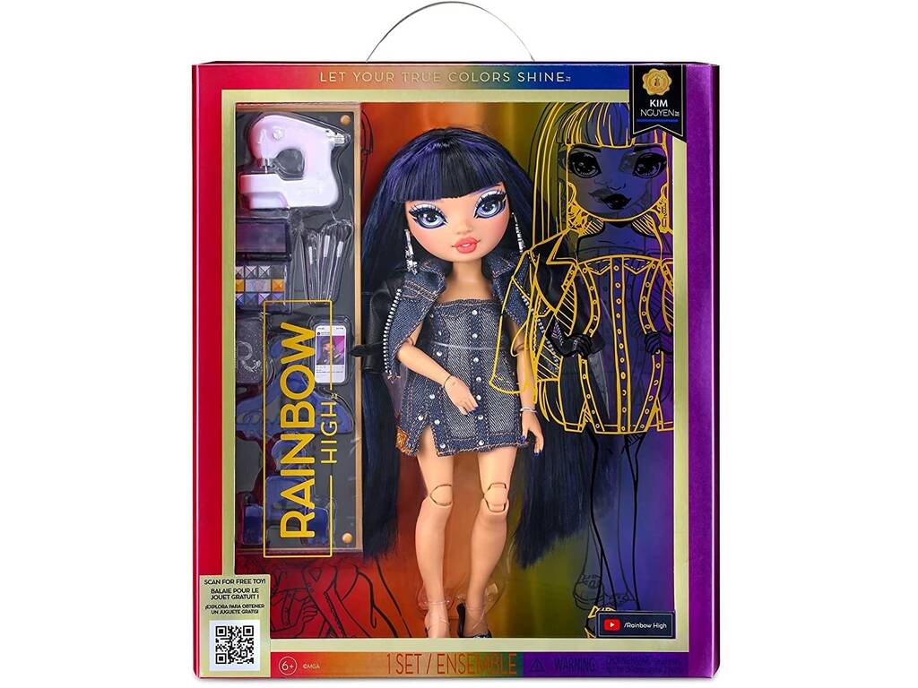 Poupée Kim Nguyen de la série 5 de Rainbow High MGA 583158