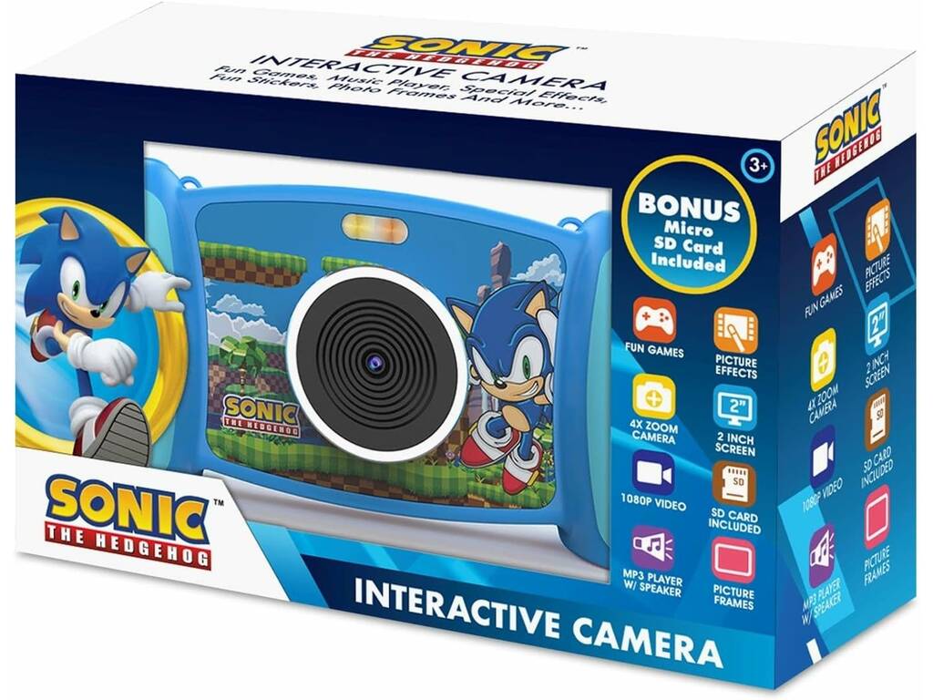 Appareil photo interactif Sonic Kids SNCC3009