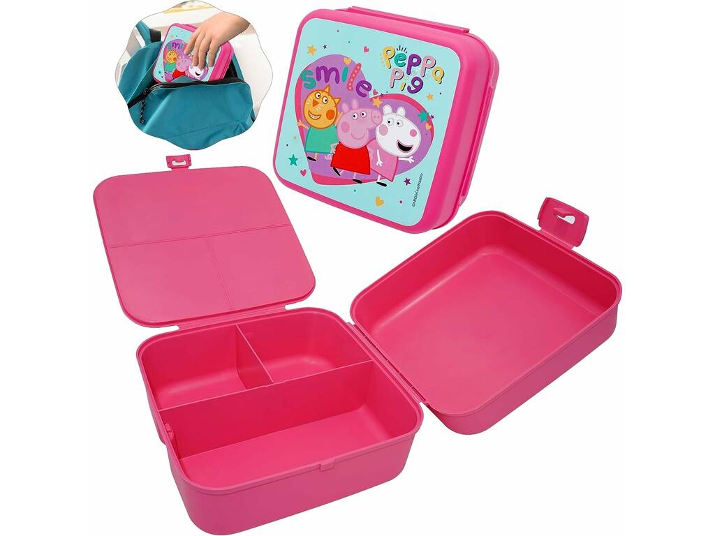 Peppa Pig Tostapane con scompartimenti di Kids Licensing PP09062