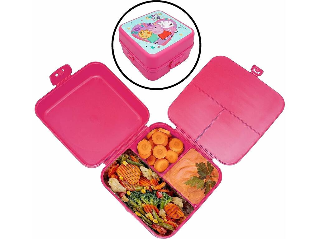 Peppa Pig Tostapane con scompartimenti di Kids Licensing PP09062