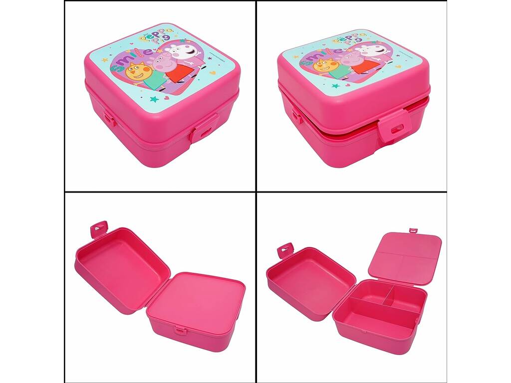 Peppa Pig Tostapane con scompartimenti di Kids Licensing PP09062
