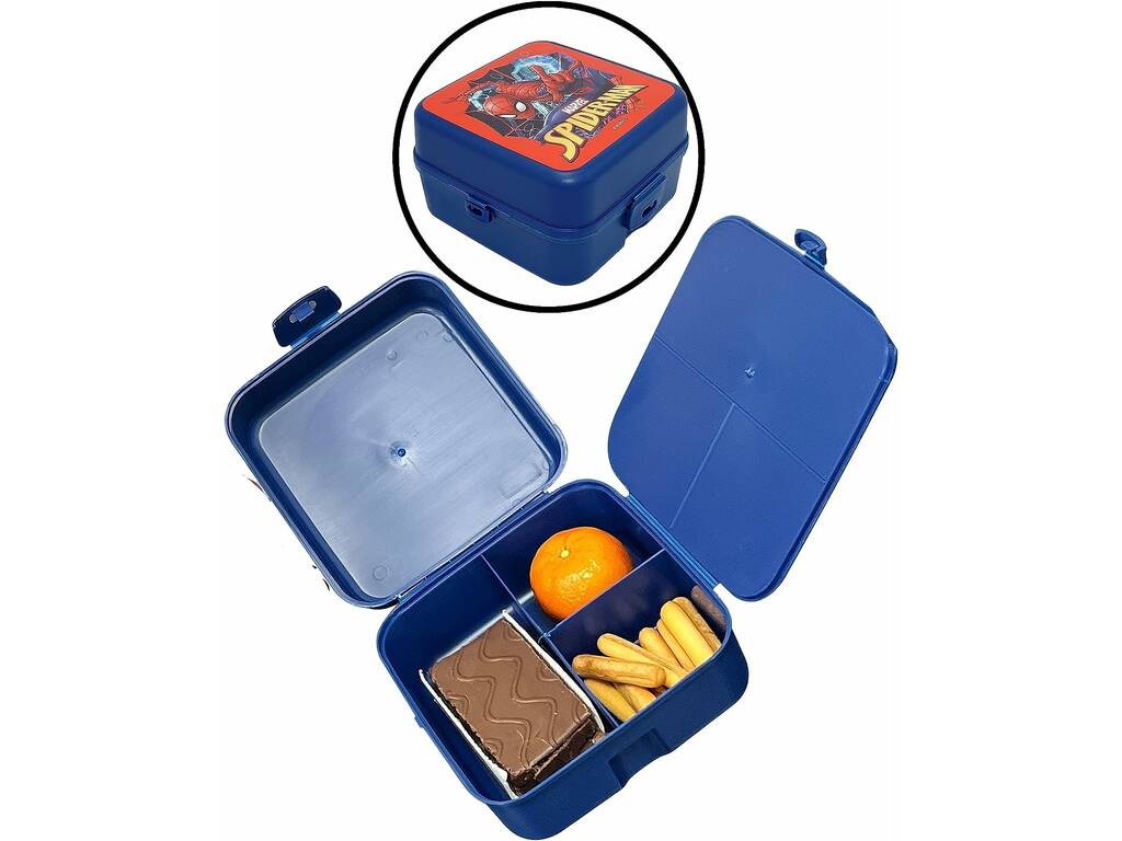 Spiderman Tostapane con scompartimenti di Kids Licensing 840418