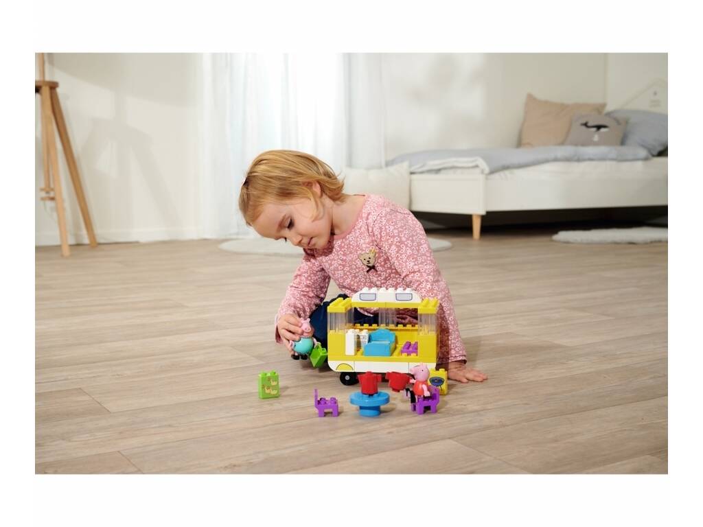 Peppa Pig Bloxx Pack Costruzione di roulotte Simba 800057169
