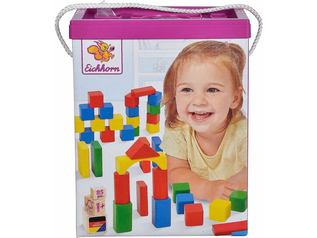 Simba Blocs cubiques en bois assortis 1000002065