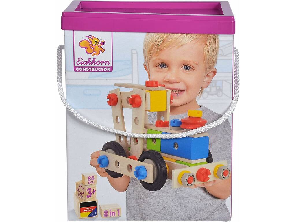 Simba Blocs cubiques en bois assortis 1000002065