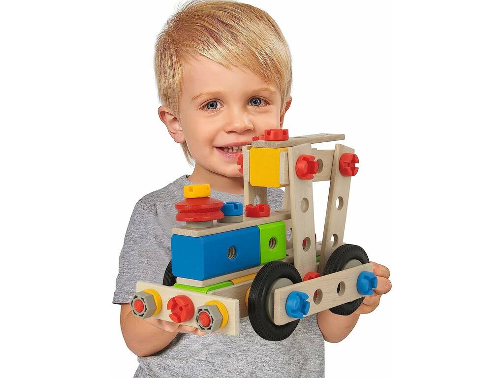 Simba Blocs cubiques en bois assortis 1000002065