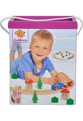 Simba Blocs cubiques en bois assortis 1000002065