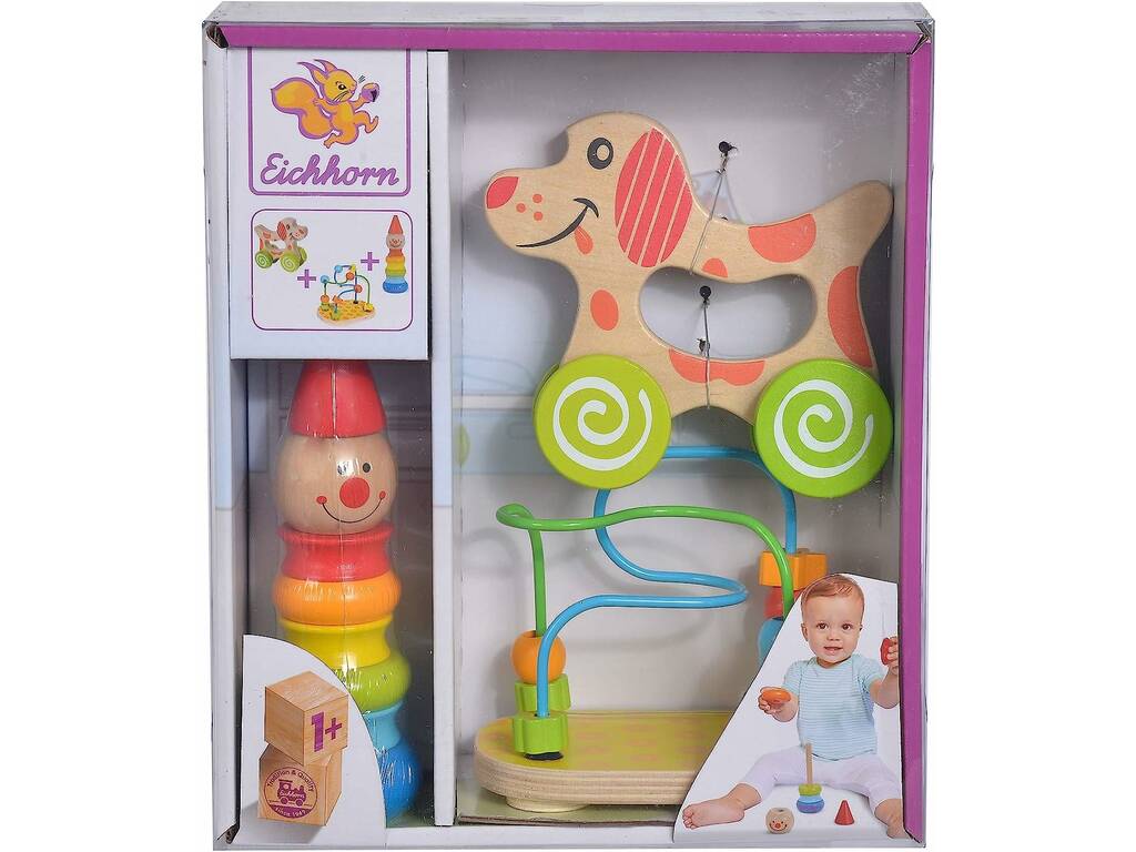 Ensemble éducatif en bois Simba 100003750