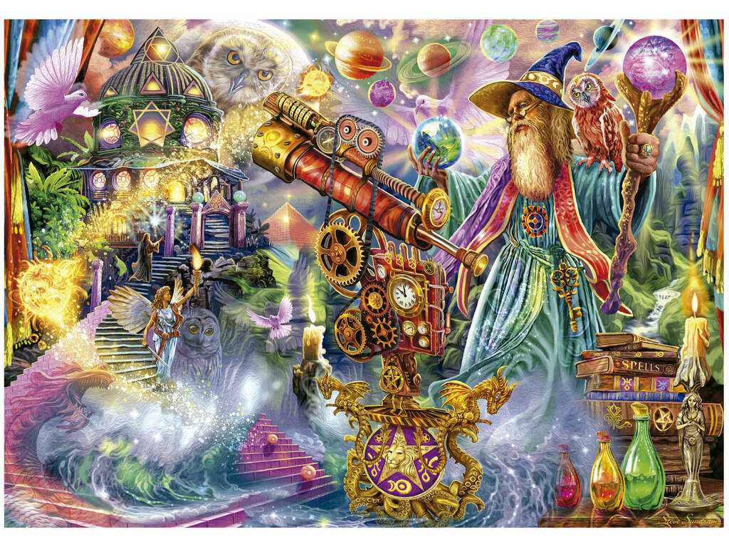 Puzzle 1500 Magicien Spell Educa 19616