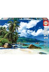 Puzzle 1500 Seychelles di Educa 19564