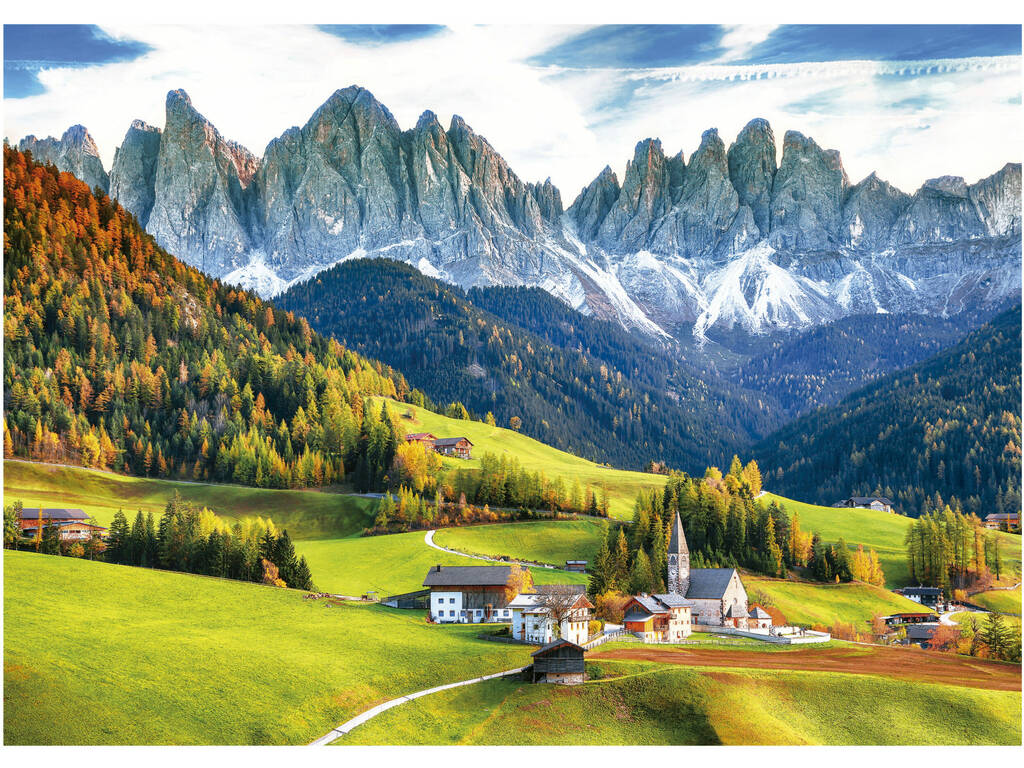 Puzzle 2000 Automne dans les Dolomites Educa 19566