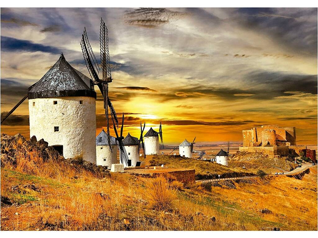 Puzzle 1500 Mulini a vento, Consuegra Educa 19618