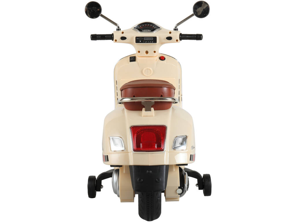 Moto Vespa Primaveira 12v. Beige Injusa 4111