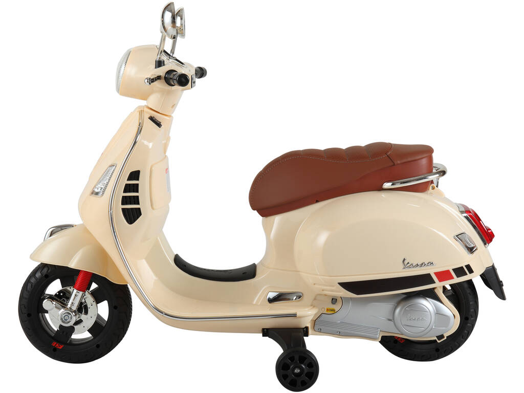 Moto Vespa Primaveira 12v. Beige Injusa 4111