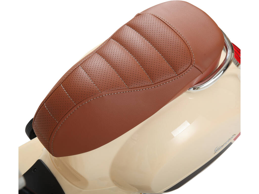 Moto Vespa Primaveira 12v. Beige Injusa 4111