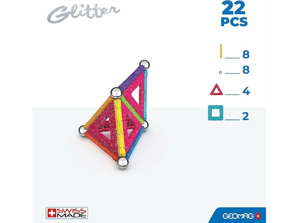 Geomag Glitter Recycled 534